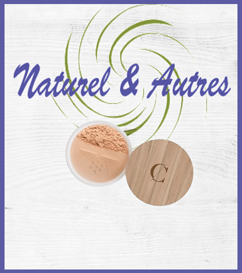 Fond de teint bio minéral - COULEUR CARAMEL - Naturel & Autres