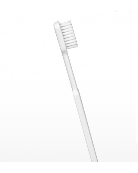 brosse à dents bioplastique blanche Pachamamai